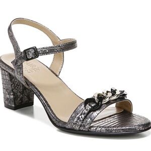 Naturalizer Pewter Sandal 8.5W